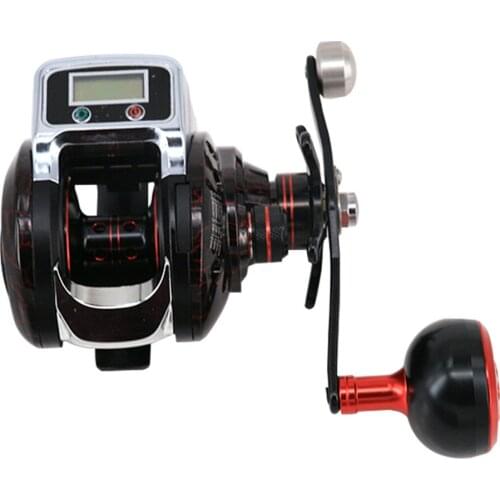 Road Sub-wheel Right and Left Hand Interchangeable Professional Digital Display CNC Precision Machining High-strength Fishing