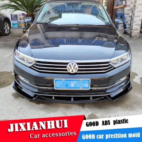 For Volkswagen Passat B8 Body kit spoiler 2017-2018 ZDK Passat ABS Rear lip rear spoiler front Bumper Diffuser Bumpers Protector