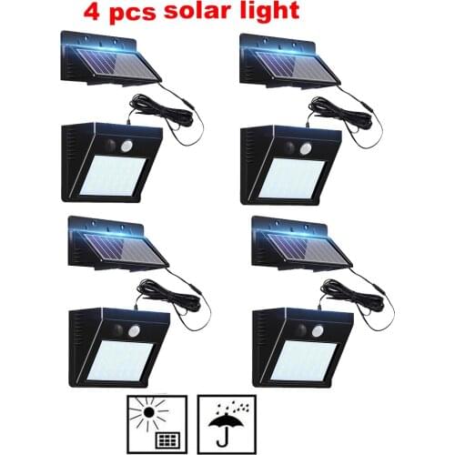 30 LED Solar Power Human Body Motion Sensor Garden Light Control Security Lamp Outdoor LED Solar Light Waterproof IP65 optional