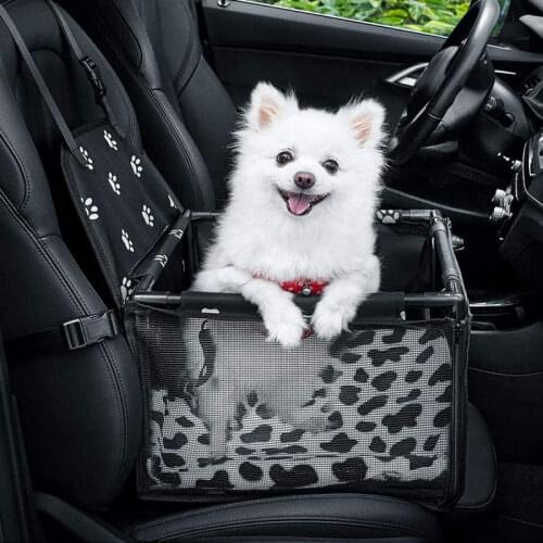Waterproof Dog Car Seat Cover View Mesh Pet Cat Dog Carrier Hammock Protector Car Rear Back Seat Mat For Pet Trave