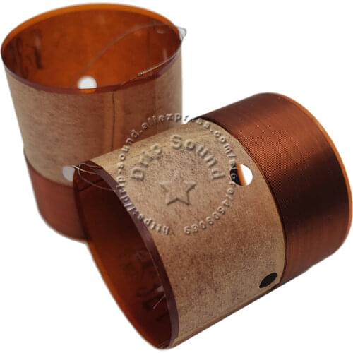 2pcs 35.5mm 35.5 Core 8ohm Bass Voice Coil KSV Kapton Woofer Sound Drive Speaker Repair Parts 4-Layer