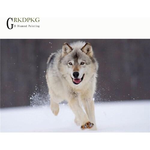 Wolf art,diamond embroidery 5d DIY diamond painting cross stitch full square rhinestone mosaic,animal,unfinished home decoration