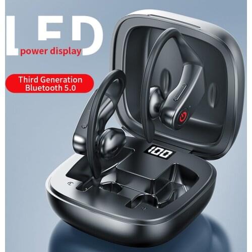 B10 Tws Bluetooth 5.0 Earbuds Wihtin Ear Hook For Sports And Listen Music Within Stereo Sound Effectfs