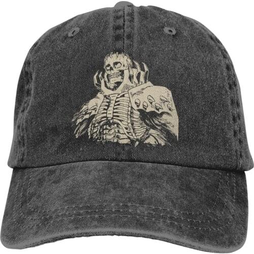 Skull Knight Baseball Caps Peaked Cap Berserk Guts Griffith Behelit Manga Sun Shade Hats for Men
