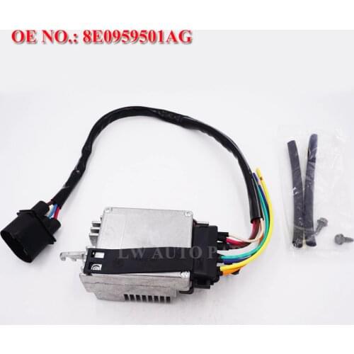 Radiator Cooling Fan Control Unit Module for 2002-09 Audi Engine 8E0959501AG 8E0959501R 8E0959501D 8E0959501B