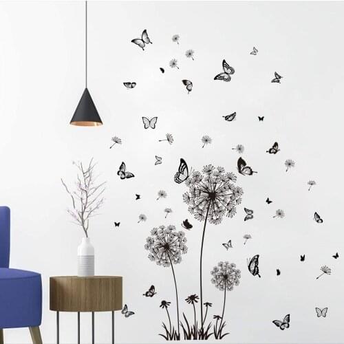 Jiayingbest Black Wall Stickers