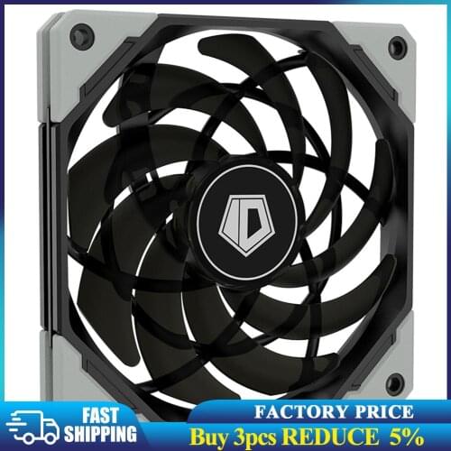 ID-COOLING 120mm*120mm*15mm Chassis Cooling Fan PWM Silent Computer Case Cooler Ventilador PC Accessories