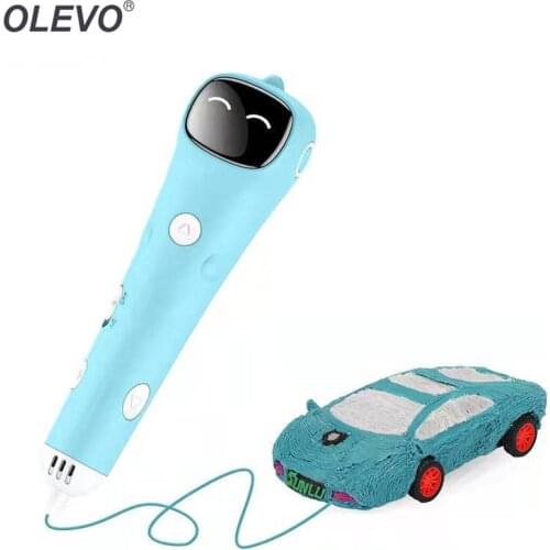 New Original 3D Printing Pen With USB Cable Drawing DIY Pen Support PCL Low Temperature Filament Birthday Gift For Kids