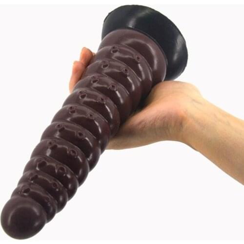 Huge Dildo Anus Massage Masturbation Long Anal Plug Butt Stopper Adult Sex Toys Anal With Suction Cup For Women Men Toy