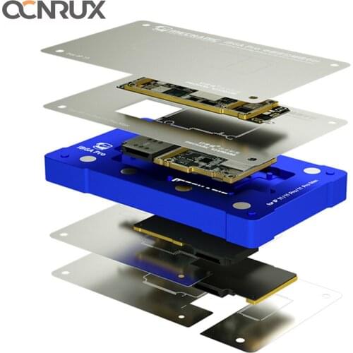 Mechanic iBGA Pro 6 in 1 Middle Position Plantting Tin Platform for iPhone X XS MAX 11 Pro Max Mid Level Motherboard