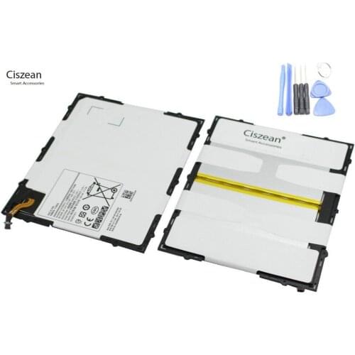 Ciszean 1x 7300mAh EB-BT585ABE Replacement Battery For Samsung Galaxy Tablet Tab A 10.1 2016 T580 SM-T585C T585 T580N+ Tools