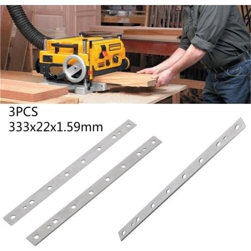 3PCS Planer Blades 13inch HSS Planer blade Cutting tools For DW735 & DW735
