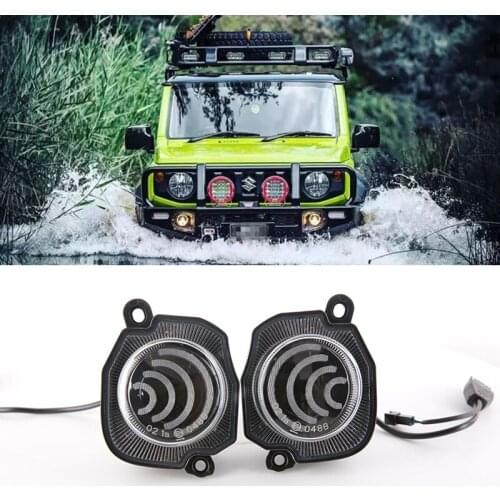 Led Car Turn Signal Light Round Fog Light for Suzuki Jimny JB64 Jb74 2018-2020 Amber Head Marker Daytime Running Light