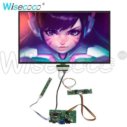 Wisecoco 15.6 Inch HSD156JUW2-A10 1920x1080 TFT LCD Panel Screen Display Oem Touch Digitizer Spare Parts Assembly Replacement