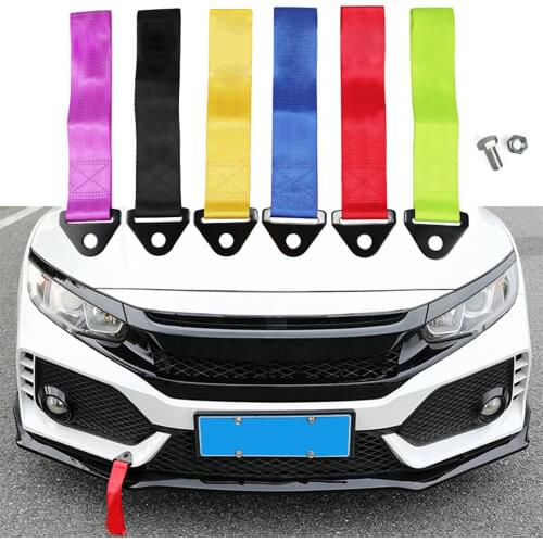 1PC Towing Bars Drift Rally Emergency Tool Tow Strap Universal High Quality Nylon Racing Car Tow Ropes Strap