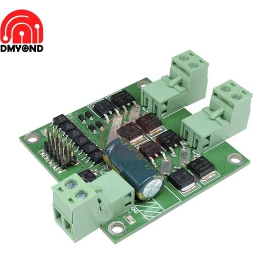12V 24V 7A 160W Dual DC Motor Driver Module Board H-bridge L298 Logic 160W 2 Dual Channel 2CH Optocoupler Isolation 2 Way