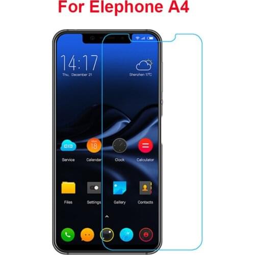 2PC 9H Premium Ultra Protective Film Explosion-proof Phone Films For Elephone A4 Screen Protector For Elephone A4 Tempered Glass