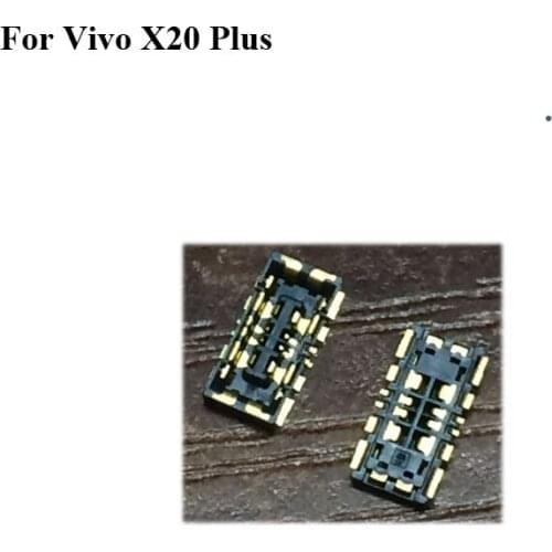 2pcs Inner FPC Connector Battery Holder Clip Contact For BBK vivo X20 plus logic on motherboard mainboard For vivo X20plus