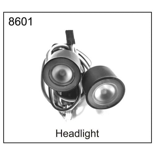 ZD racing EX07 accessories super sports car 1/7 original accessories 8601 Angel eye headlight