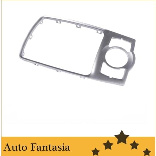 Brush aluminium gear shift cover plate for Audi a6 c6