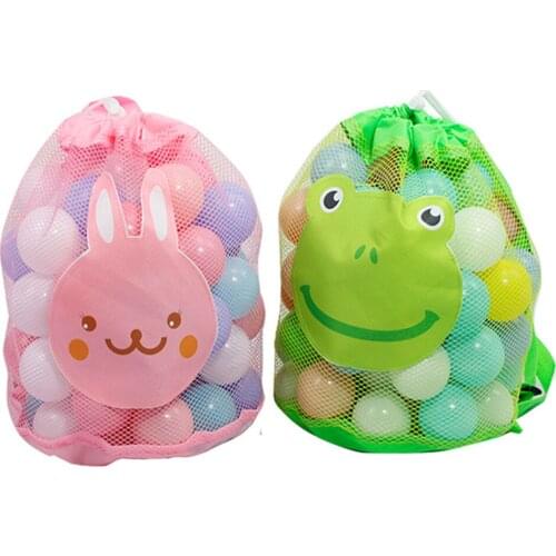 Toy Beach Bag Children Sand Away Mesh Bag Toy Storage Pouch Beach Backpack Large Size Portable Mesh Sundries Package