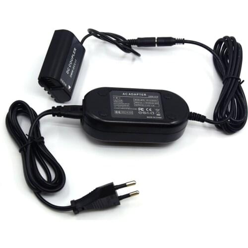 DMW-AC8 AC Power Adapter Charger DMW-DCC17 DC Coupler BLK22 Dummy Battery for Panasonic Lumix S5 DC-S5 DC-S5K Camera