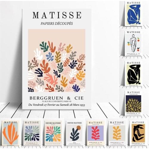 Canvas Painting MATISSE BLUE NUDE Posters and Prints Wall Art Picture for Living Room Decor No Frame