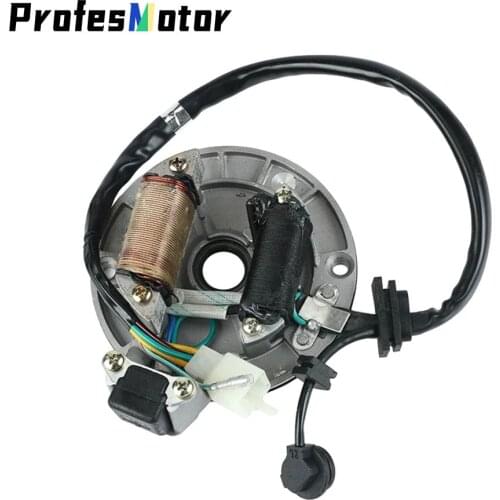 Motorcycle AC Ignition Magneto stator Coil For Lifan LF 50cc 110cc 125cc Horizontal Kick Starter Engines Dirt Pit Bike