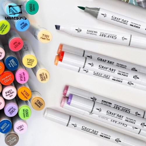 Маркеры МАЛЕВИЧЪ China At AliExpress