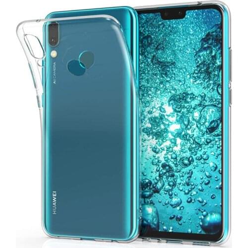 Soft Crystal Clear Back Cover for Huawei Y9 2019 Y92019 Enjoy 9 Enjoy9 Plus TPU Ultrathin Transparent Phone Case Carcasas Fundas