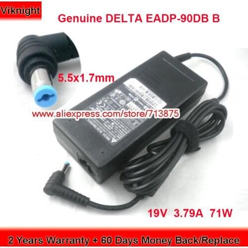 Genuine DELTA EADP-90DB B 71W Charger 341-0433-01 A0 19V 3.79A AC Adapter for DAB144472GA Power Supply