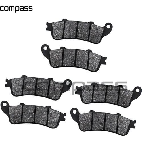 Motorcycle Front and Rear Brake Pads for Honda XL1000 Varadero 1000 1999-2006 CBR1100 XX CBR 1100 Blackbird 1997-2008