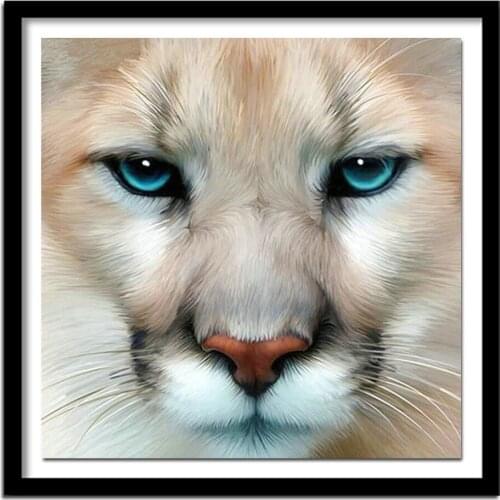 Full Square Diamond 5D DIY Diamond Painting "leopard" Embroidery Cross Stitch Rhinestone Painting Decor Gift