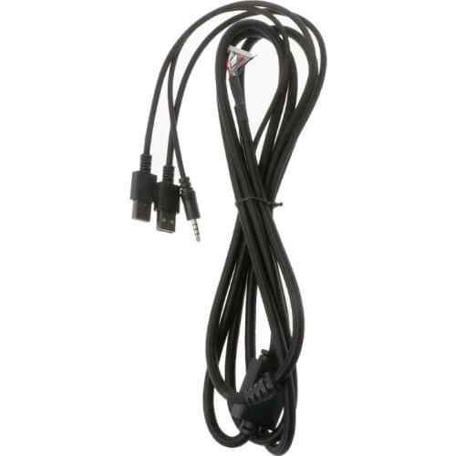 Durable Nylon Braided Line USB Mechanical Keyboard Cable Replacement Wire for Razer BlackWidow Chroma V2 Keyboard Accessories