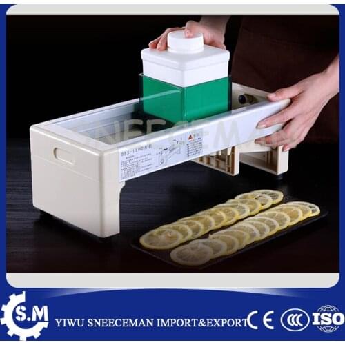 Manual fruit slicer 1-10mm thickness can adjust Fruit God lemon slicer for home potato chips