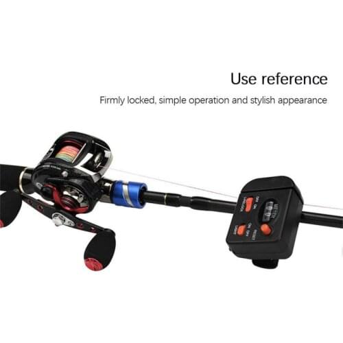 New Smart Fishing Line Length Counter Mechanical Manual Fishing Line Counter Fishing Line Counter Raft Fishing Length Meter