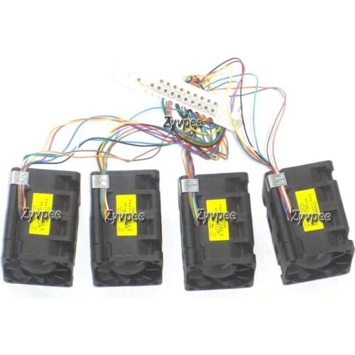 4 pcs / group PSD1204PPBX-A 40*56mm B4645-3 12V 12.2W 8 Wires server case fan