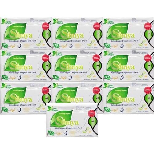 10Pack Health Anion Sanitary Pads Female Health Sanitary Napkin Women Pads Menstrual Pads Anion Sanitary Towels Hygiene