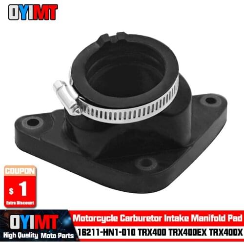 Carburetor Intake Manifold Pad For Honda 16211-HN1-010 TRX400 TRX400EX Sportrax 400EX TRX400X