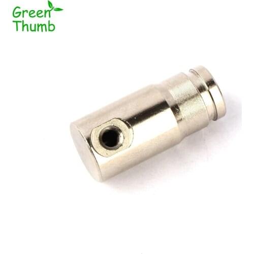 10pcs 9.5mm High Pressure Misting Hose Quick Connector Mist Nozzle Metal Adapter Irrigation Pipe End Plug