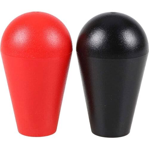 2 Pcs Arcade American Type Ellipse Oval Ball Head Joystick Top Handles for Pac Man Arcade1Up Cabinet
