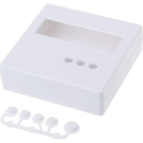 86 Plastic Project Box Enclosure Case for DIY LCD1602 Meter Tester with Button