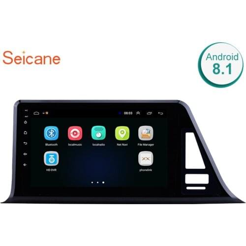 Seicane 2Din Android 8.1 9" GPS Navigation Car Radio WIFI Audio Multimedia Player Head Unit For 2016 2017 2018 Toyota C-HR LHD