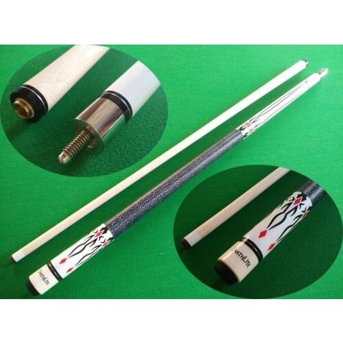 Free shipping 13mm Billiard cues 1/2 center Pool cue sticks Nine-ball Arm cue wood maple pool cue HOT