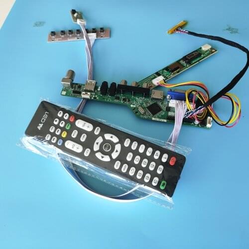 For LTN154AT01 30pin LED AV 1280X800 monitorTV VGA 1 CCFL lamps USB LCD driver board Controller Board