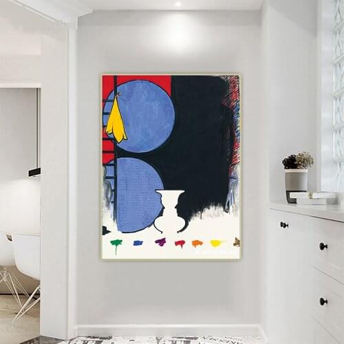 Holover Jasper Johns"Untitled.2"Modern Art Canvas Oil Painting Western Art Decor Poster Aesthetic Home Decoration