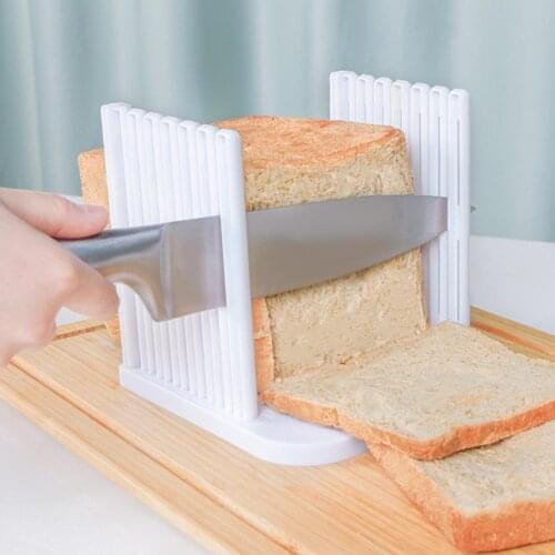 Home Bakeware Tools Loaf Toast Divider Bread Toast Slicer Cutter Slicing Guide Mold For Baking Kitchen Utensils Supplies