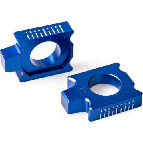 Rear Axle Block Kit Chain Adjuster For YZ125 YZ250 YZ250F YZ450F YZ125X YZ250FX YZ450FX WR250F WR450F WR250R WR250X YZ250X 2019