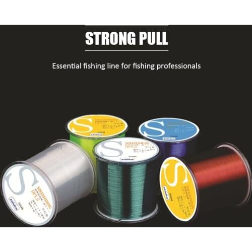 500m Fishing Line Justron Nylon Super Strong Wear-resistant 2LB - 40LB Japan Road Poles Sink line for sea poles Dropshipping