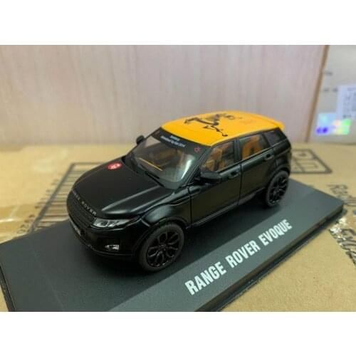 1/43 Scale Range Rover Evoque 2011 Black Diecast Car Model Toy